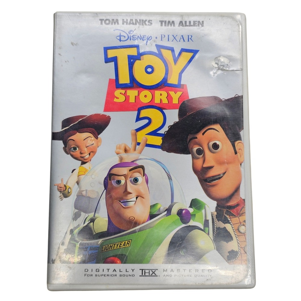 Toy Story 2 DVD Disney Pixar Tom Hanks Tim‎ Allen Animated Family Movie G Rated